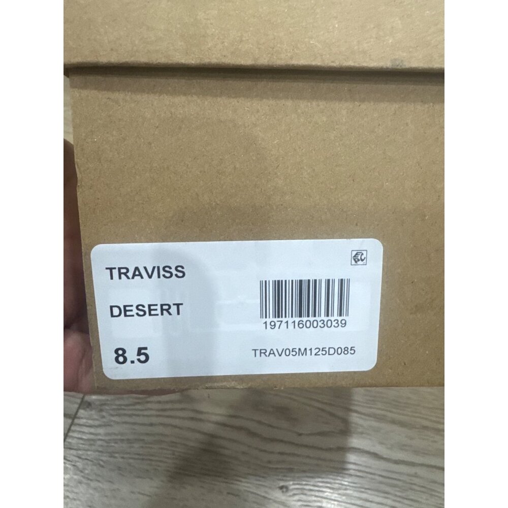 Steve Madden Mens Traviss Desert Suede Loafers Size 8.5 Beige - Picture 2 of 5